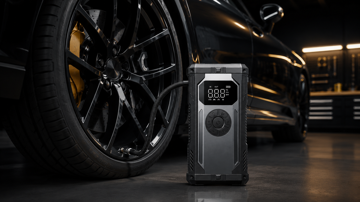 Voltigo HyperStart™ – Booster de Batterie & Compresseur 5000A